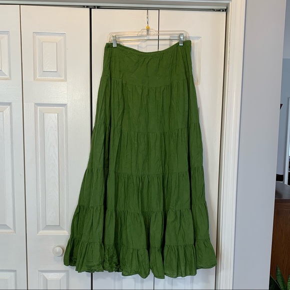 Karen Kane Dresses & Skirts - Green Maxi Skirt